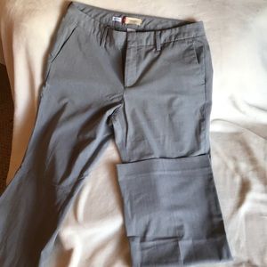 Gap stretch 8 slacks grey bootcut